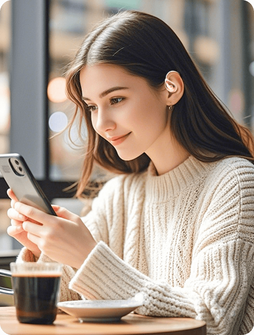 OEQ Earbud Translator | M95 Translation Earbuds